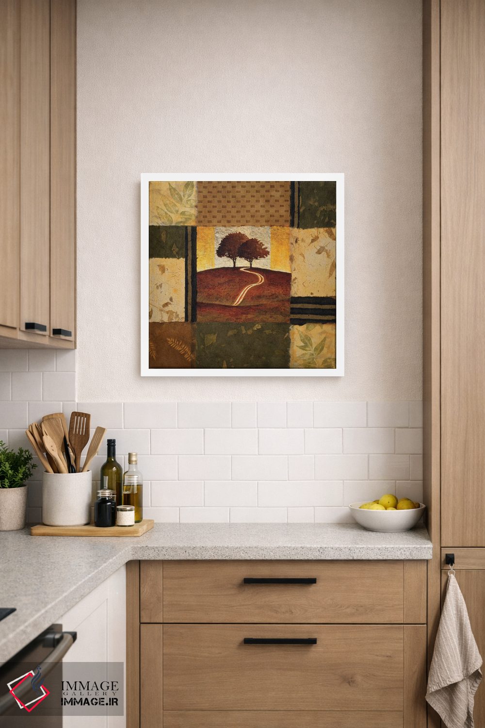 تابلو دکوراتیو آداجیو اثر کیت مالت - D5W