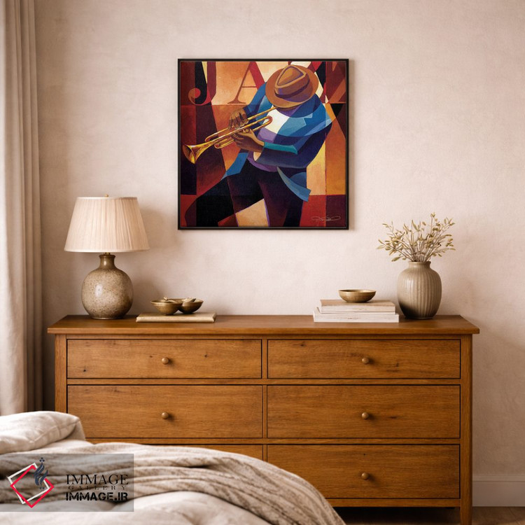 تابلو دکوراتیو سوئینگ اثر کیت مالت - D1B