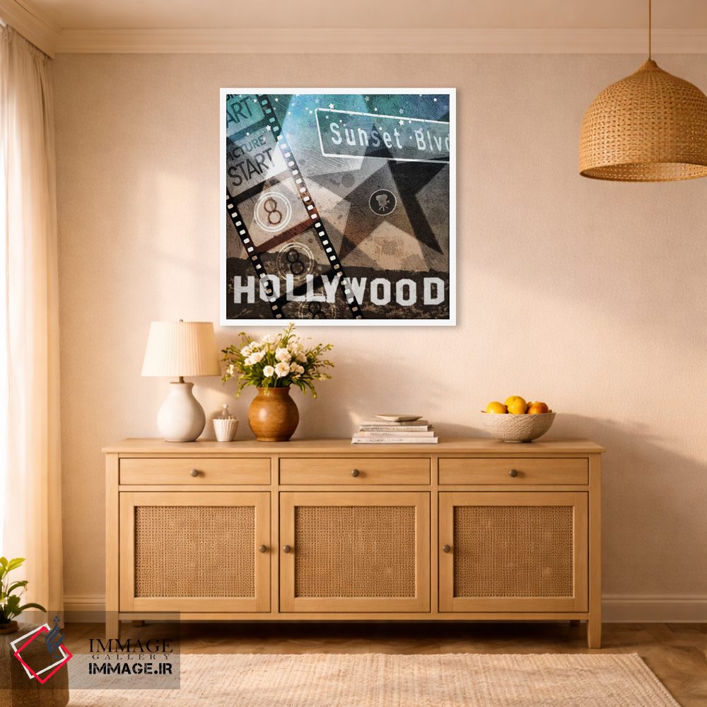 تابلو دکوراتیو بلوار غروب آفتاب اثر کیت مالت - D1W