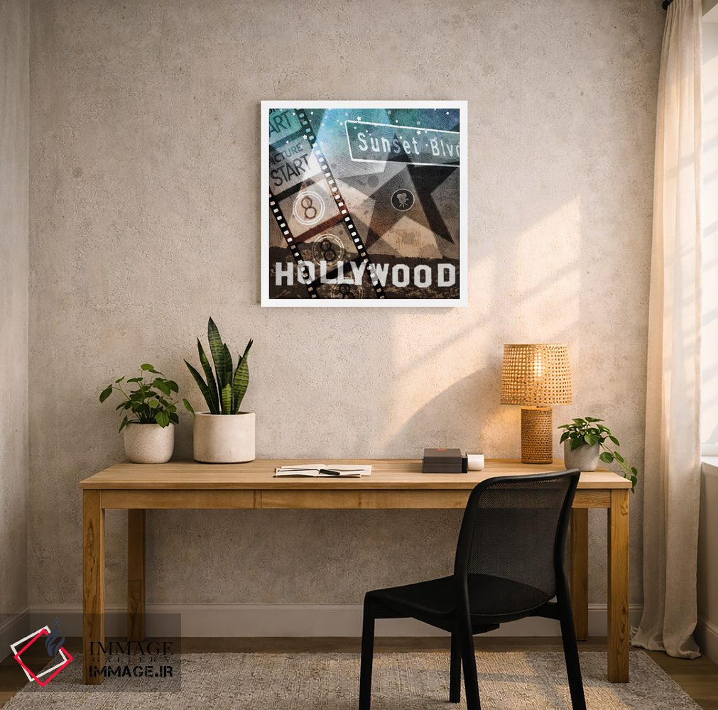 تابلو دکوراتیو بلوار غروب آفتاب اثر کیت مالت - D5W