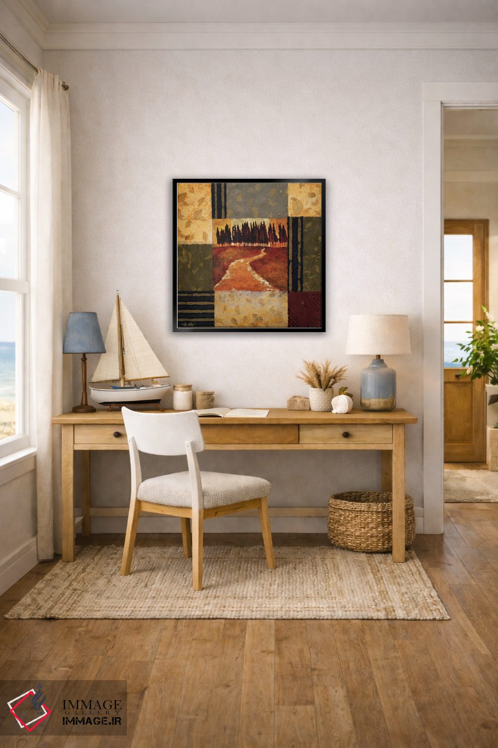 تابلو دکوراتیو راپسودی روستایی اثر کیت مالت - D3B