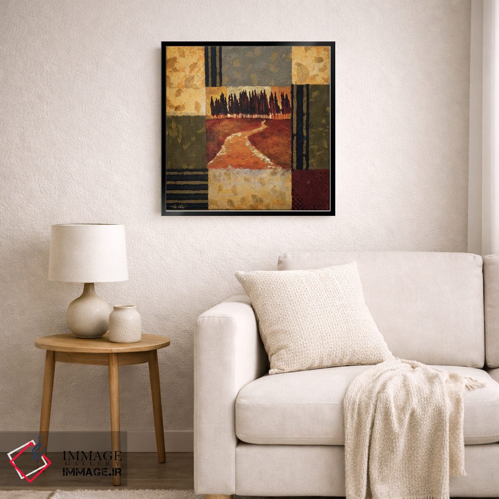 تابلو دکوراتیو راپسودی روستایی اثر کیت مالت - D5B