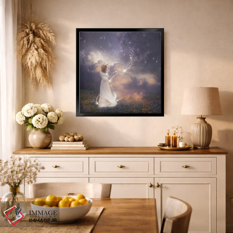 تابلو دکوراتیو ماه نو در برج ثور اثر مدنایت مون ویژوالز - D2B