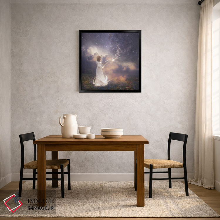 تابلو دکوراتیو ماه نو در برج ثور اثر مدنایت مون ویژوالز - D4B