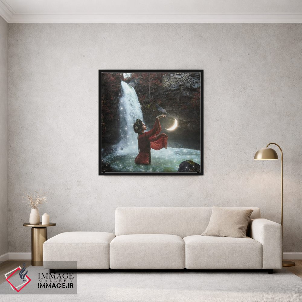 تابلو دکوراتیو جادوی پاییز اثر مدنایت مون ویژوالز - D2B