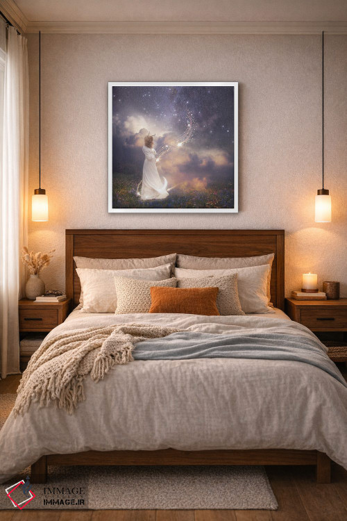 تابلو دکوراتیو ماه نو در برج ثور اثر مدنایت مون ویژوالز - D6W