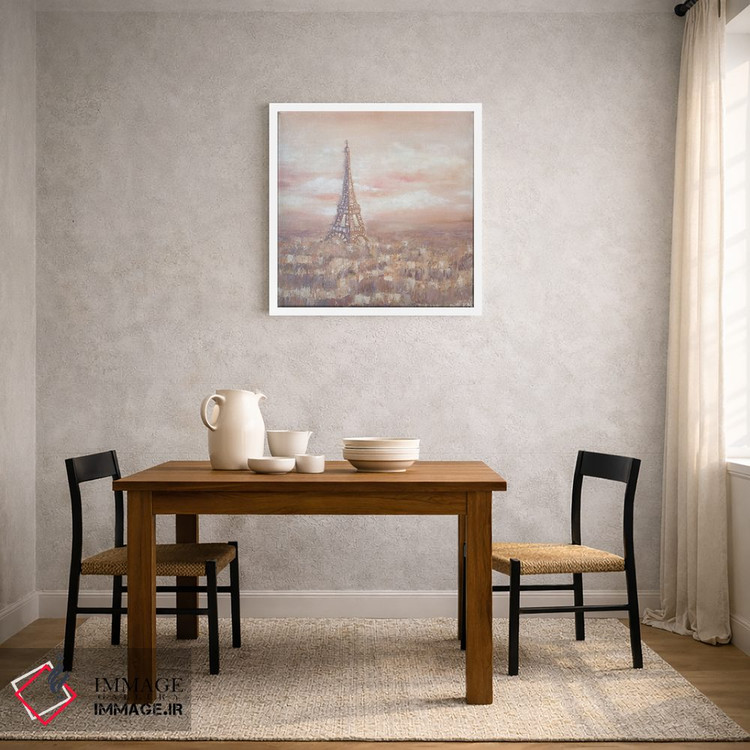 تابلو انتزاعی سپیده دم در پاریس اثر کریستینا مالن - D2W