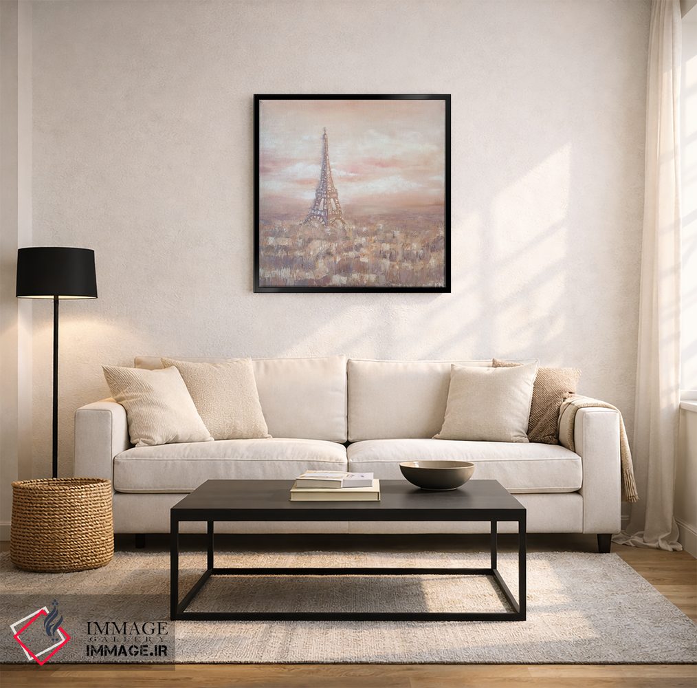 تابلو انتزاعی سپیده دم در پاریس اثر کریستینا مالن - D4B