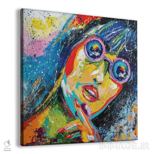 تابلو دکوراتیو خیلی گرم اثر کوپتسووا آرت - نمای پرسپکتیو محصول