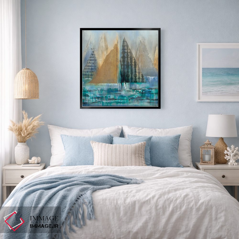 تابلو انتزاعی رها شدن II اثر کی. ناری - D3B