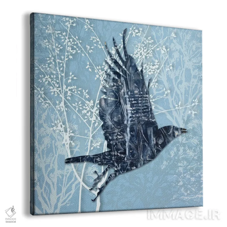 تابلو دکوراتیو در حال پرواز II اثر کارن اسمیت - نمای پرسپکتیو محصول