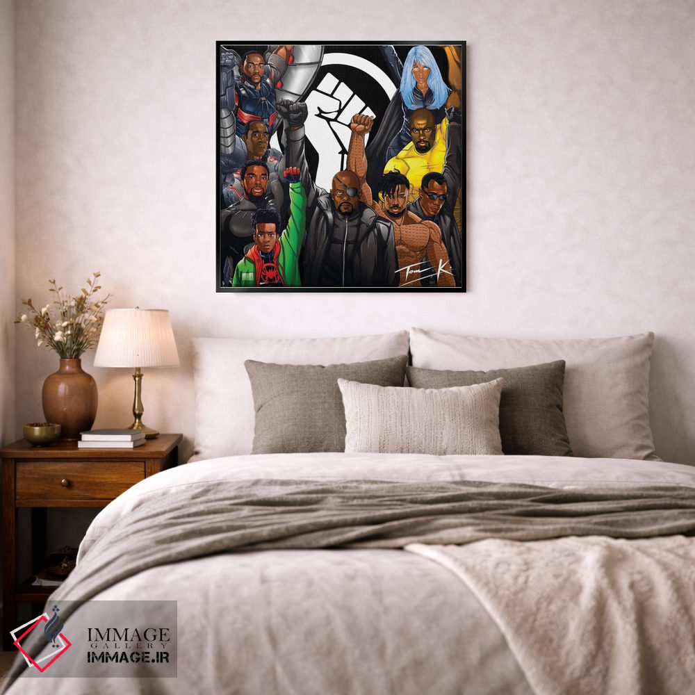 تابلو دکوراتیو قدرت اثر تام کینگو - D4B