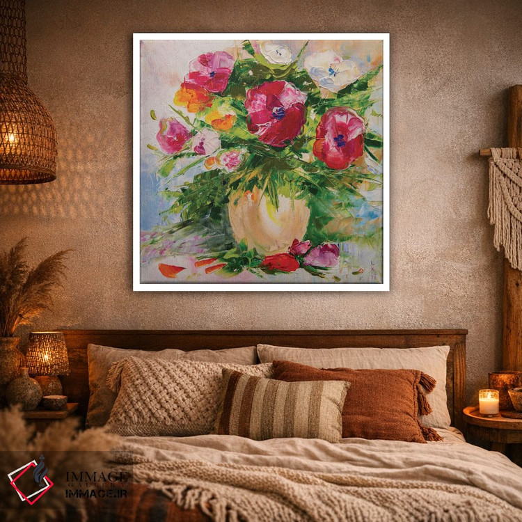 تابلو دکوراتیو گل های وحشی اثر کوپتسووا آرت - D1W