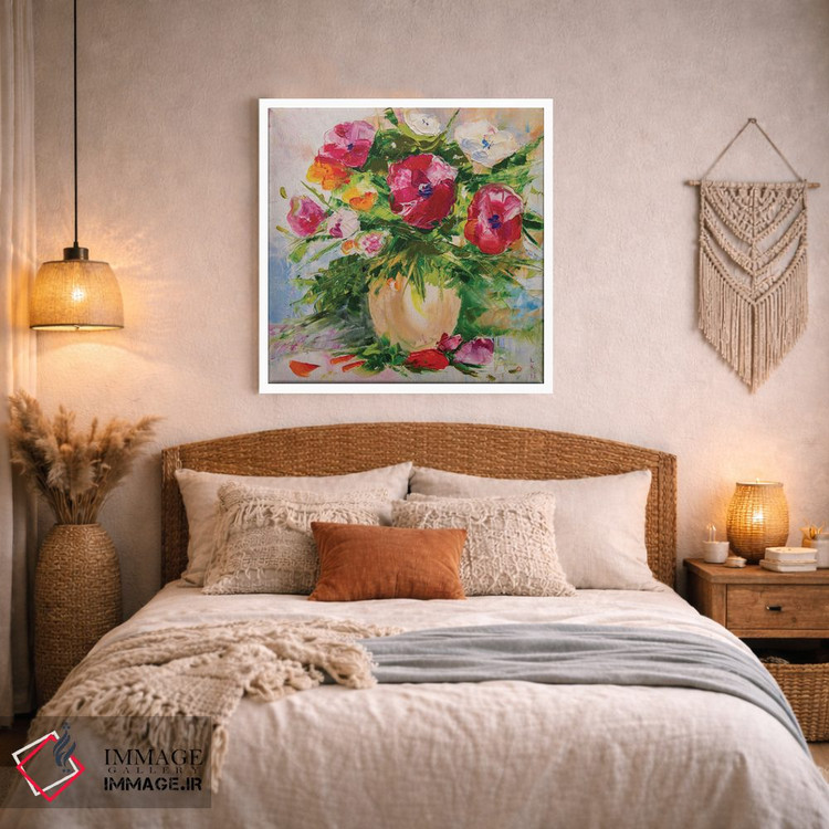 تابلو دکوراتیو گل های وحشی اثر کوپتسووا آرت - D2W