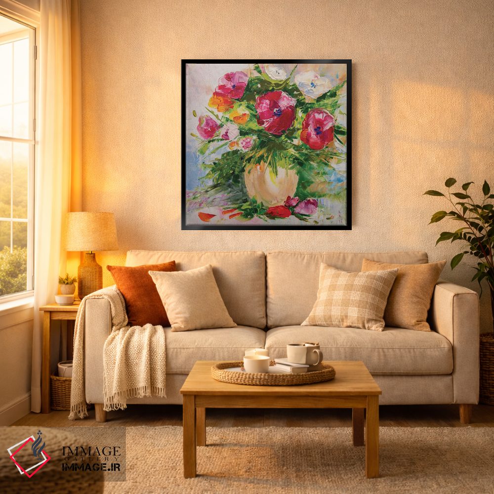 تابلو دکوراتیو گل های وحشی اثر کوپتسووا آرت - D4B