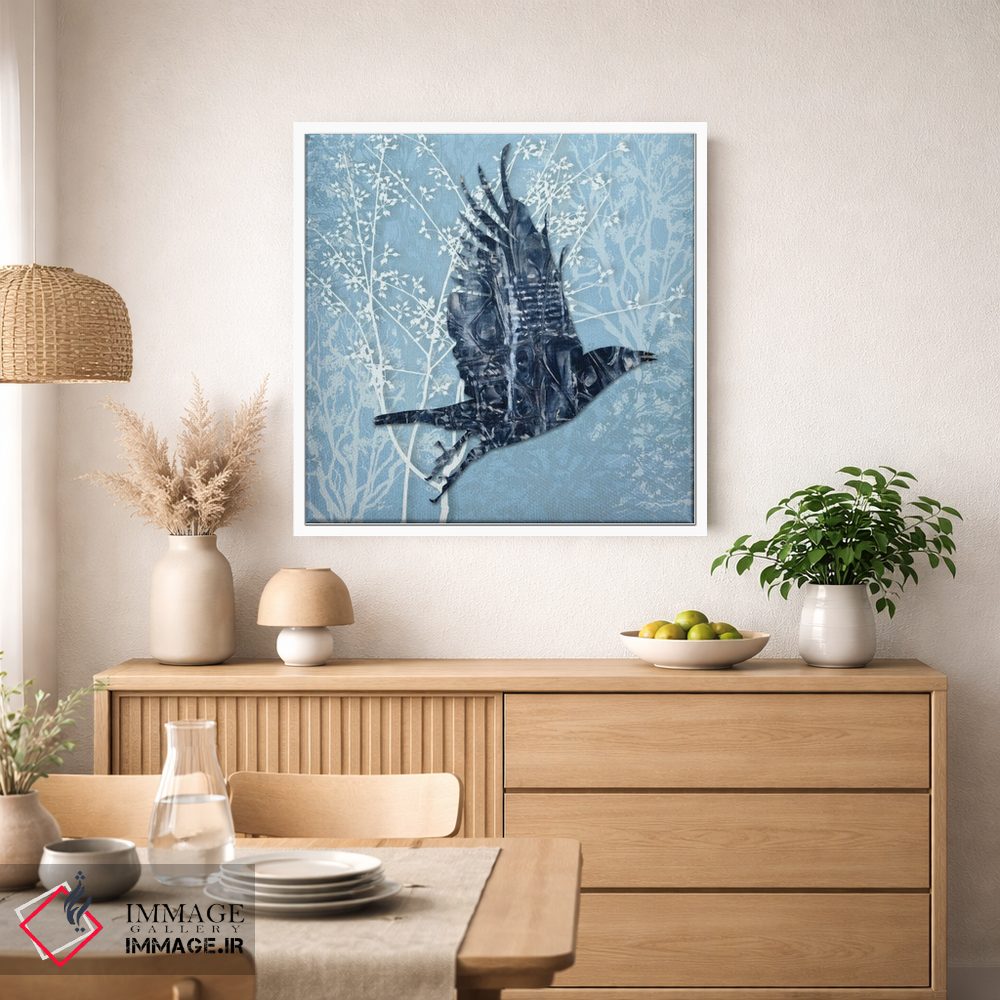 تابلو دکوراتیو در حال پرواز II اثر کارن اسمیت - D3W