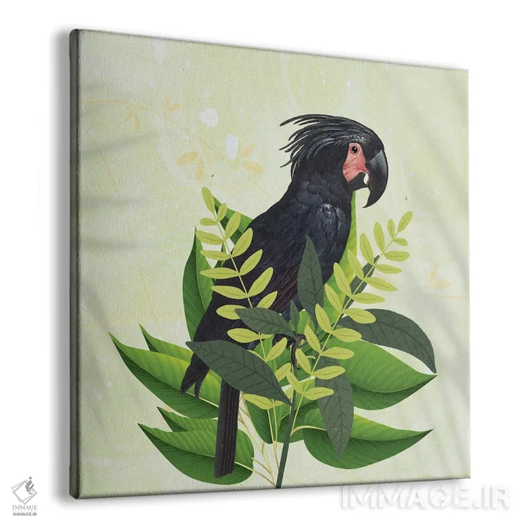 تابلو دکوراتیو بهشت طوطی I اثر کارن اسمیت - نمای پرسپکتیو محصول