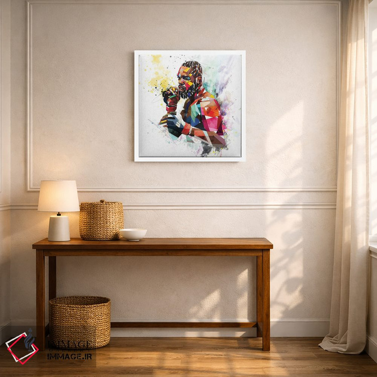 تابلو دکوراتیو جان جونز اثر کاتیا اسکای - D5W