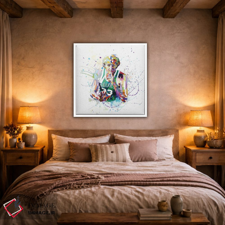 تابلو دکوراتیو لری برد اثر کاتیا اسکای - D4W