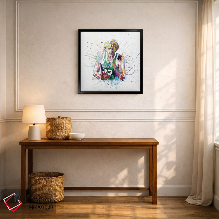 تابلو دکوراتیو لری برد اثر کاتیا اسکای - D5B