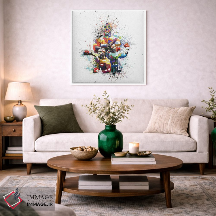 تابلو دکوراتیو مایک تایسون اثر کاتیا اسکای - D2W