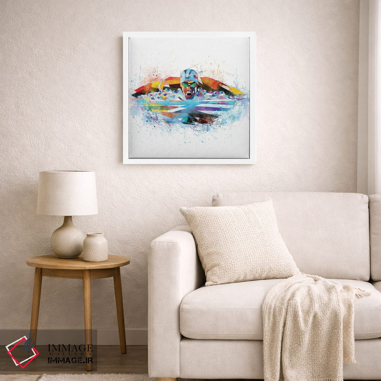 تابلو دکوراتیو مایکل فلپس اثر کاتیا اسکای - D5W