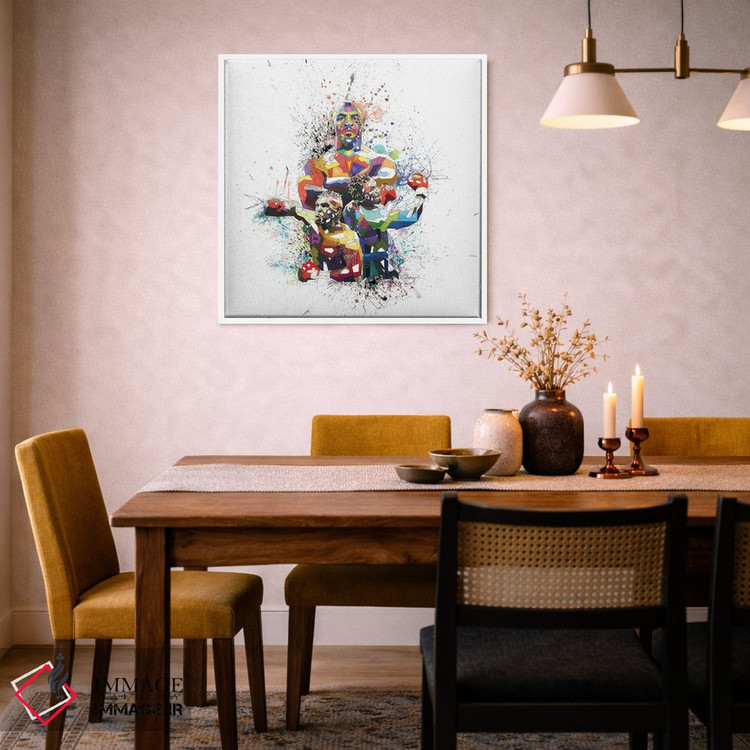 تابلو دکوراتیو مایک تایسون اثر کاتیا اسکای - D5W