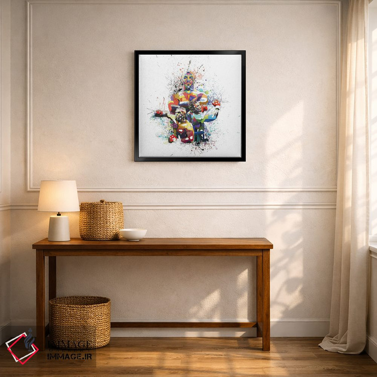 تابلو دکوراتیو مایک تایسون اثر کاتیا اسکای - D6B