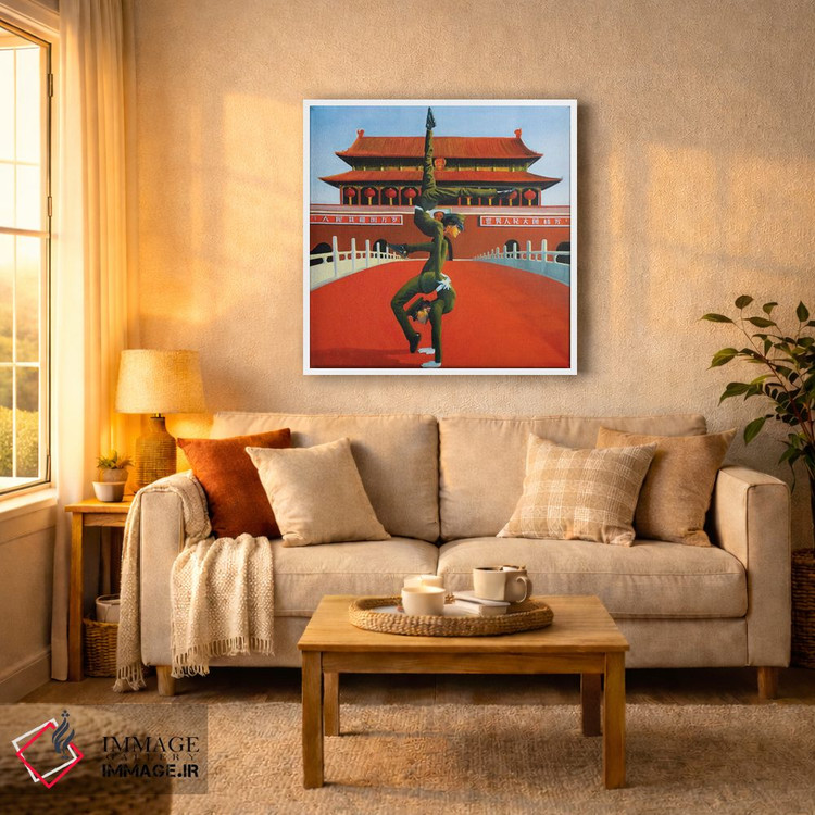 تابلو دکوراتیو نگهبانی دروازه صلح آسمانی اثر کاترین الکسه - D4W