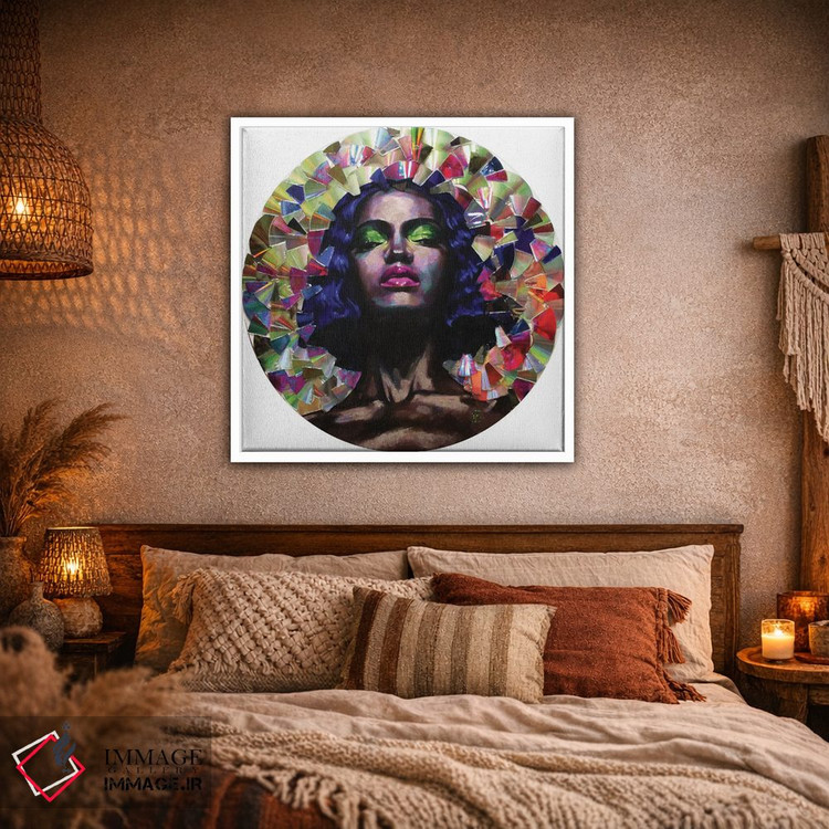 تابلو دکوراتیو آینه اثر کاترینا بورتسووا - D2W