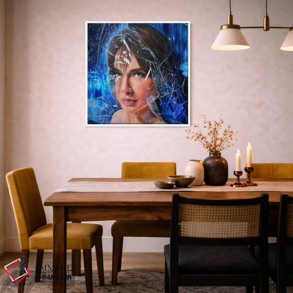 تابلو دکوراتیو جوانی اثر کرستنی - D5W