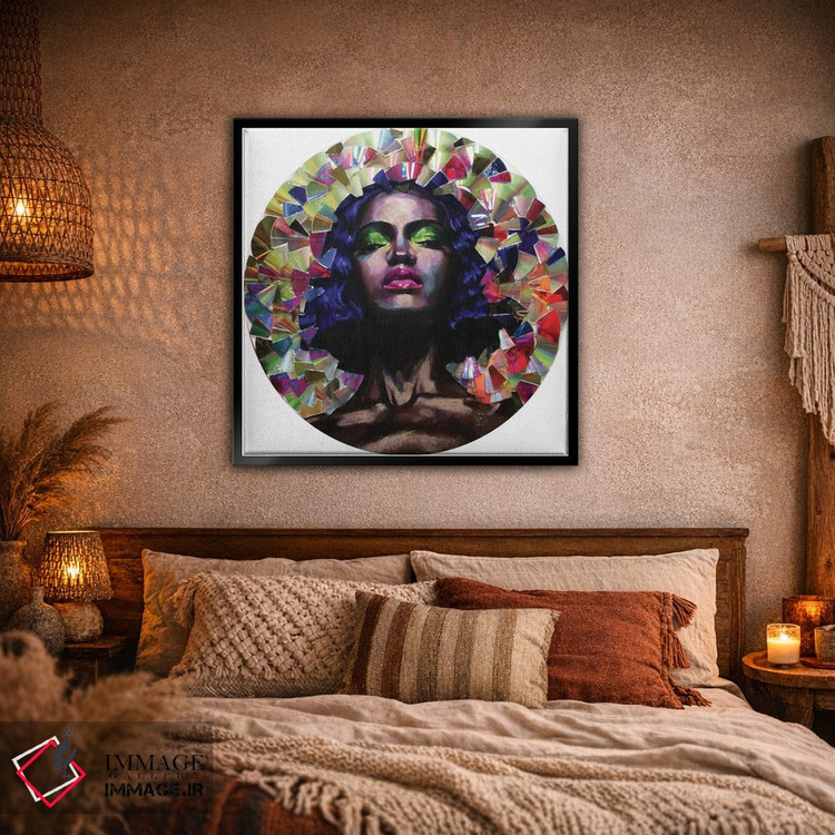 تابلو دکوراتیو آینه اثر کاترینا بورتسووا - D3B