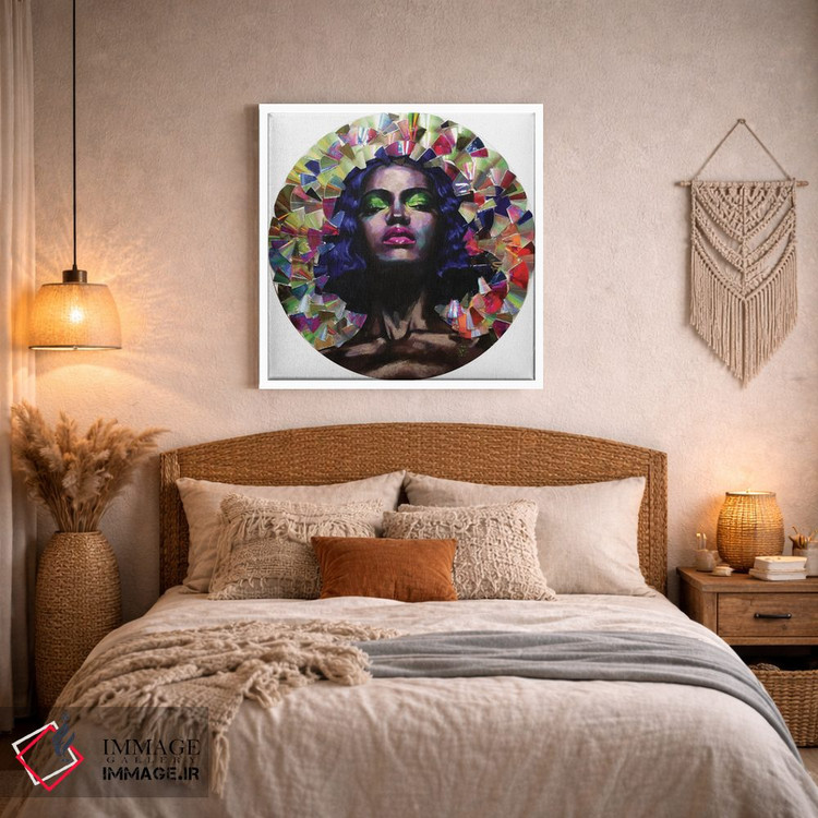 تابلو دکوراتیو آینه اثر کاترینا بورتسووا - D4W