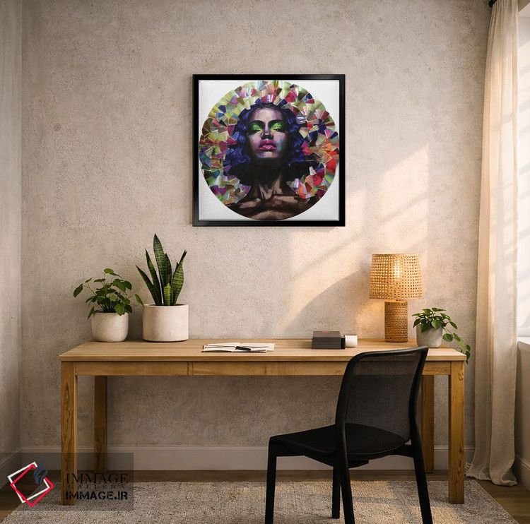 تابلو دکوراتیو آینه اثر کاترینا بورتسووا - D5B