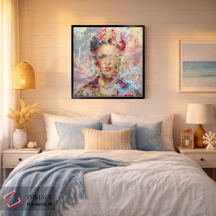 تابلو دکوراتیو فریدا کالو ۶ اثر کارین ورمیر - D3B