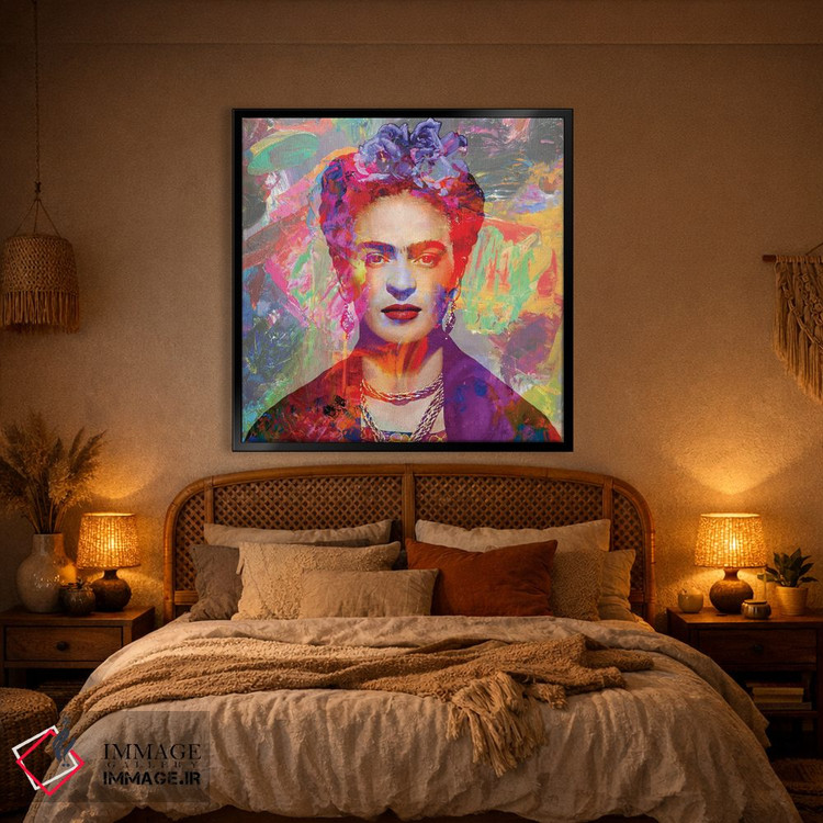 تابلو دکوراتیو فریدا کالو ۵ اثر کارین ورمیر - D1B
