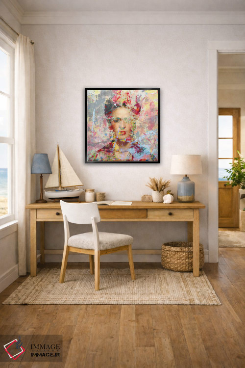 تابلو دکوراتیو فریدا کالو ۶ اثر کارین ورمیر - D5B