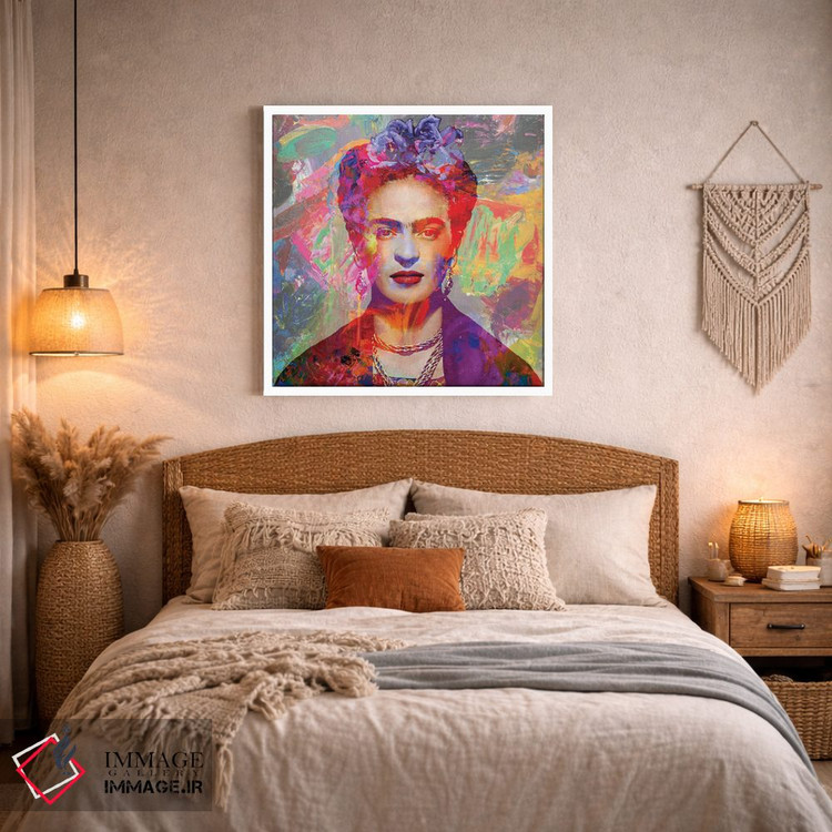 تابلو دکوراتیو فریدا کالو ۵ اثر کارین ورمیر - D2W