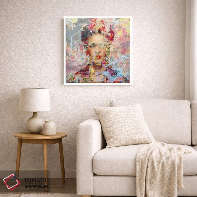 تابلو دکوراتیو فریدا کالو ۶ اثر کارین ورمیر - D6W