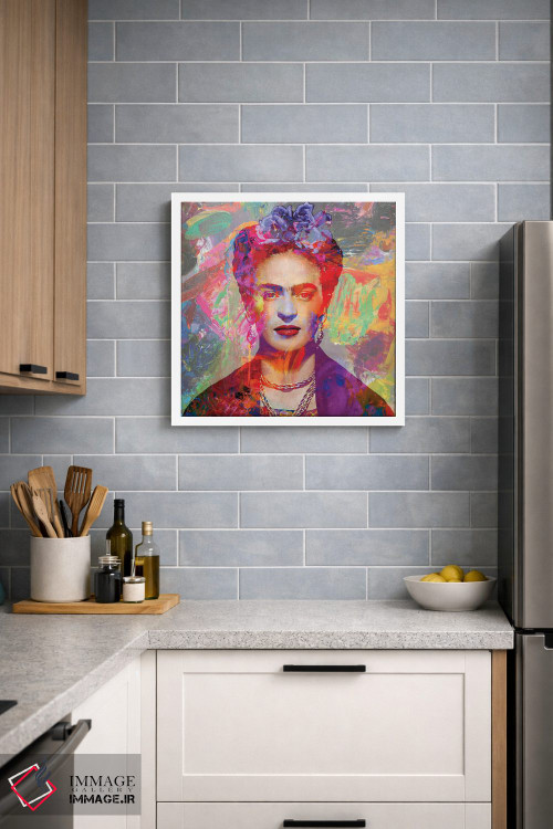 تابلو دکوراتیو فریدا کالو ۵ اثر کارین ورمیر - D3W