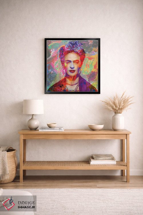 تابلو دکوراتیو فریدا کالو ۵ اثر کارین ورمیر - D5B