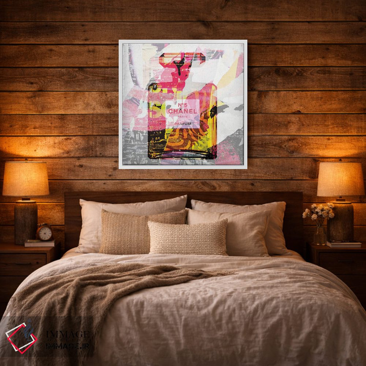 تابلو دکوراتیو شنل شماره ۵ اثر کارین ورمیر - D2W