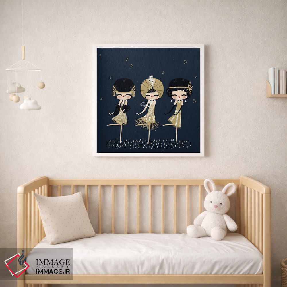 تابلو مینیمال چارلستون اثر کانزیلو - D1W