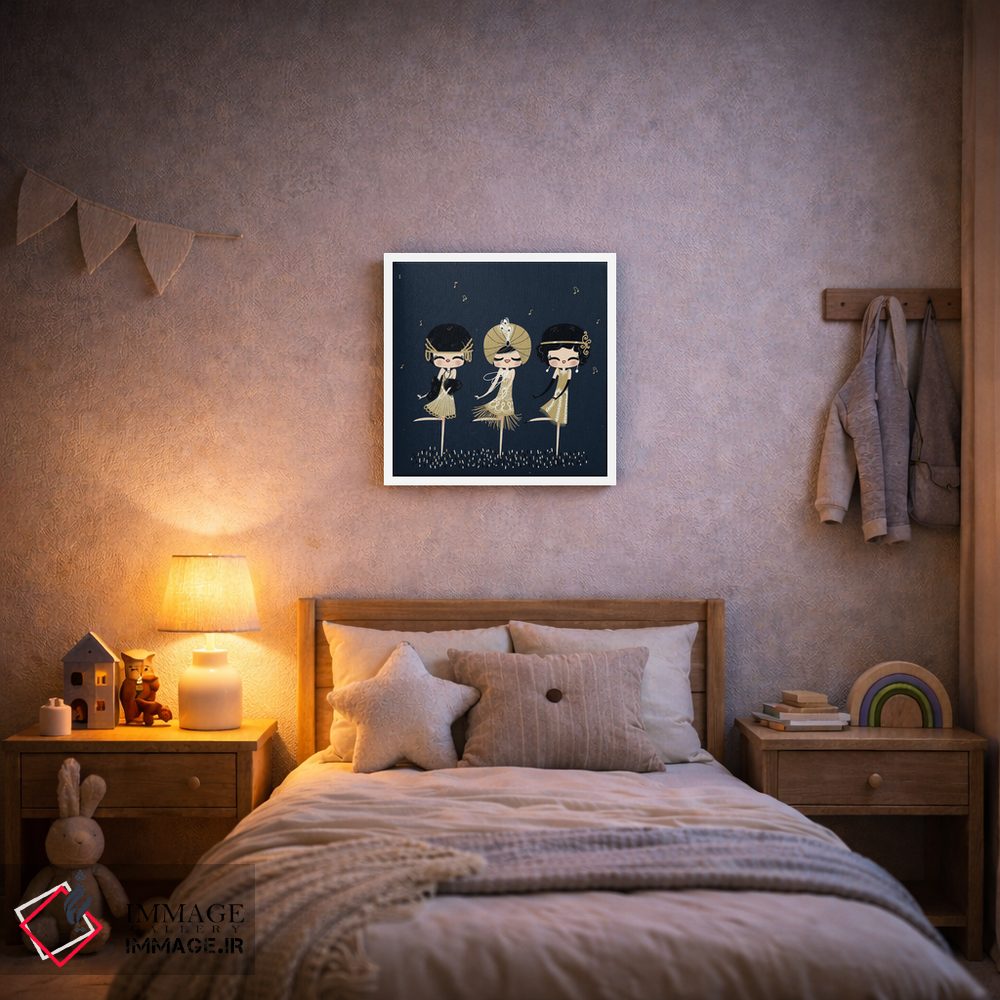 تابلو مینیمال چارلستون اثر کانزیلو - D5W