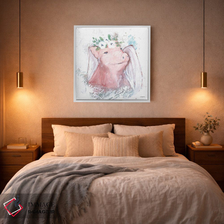 تابلو مدرن خوک ها پرواز می کنند اثر مکنزی کیسل - D2W