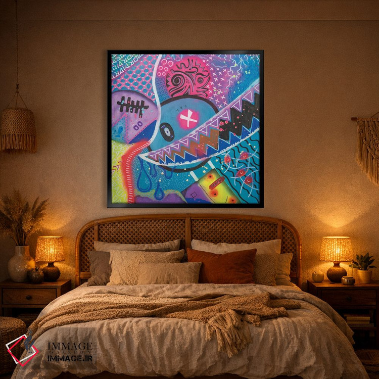 تابلو دکوراتیو رستاخیز آتلانتیک اثر نوا لاتار - D1B