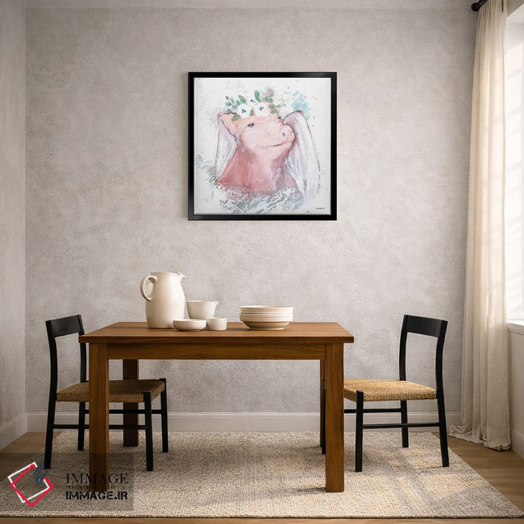 تابلو مدرن خوک ها پرواز می کنند اثر مکنزی کیسل - D3B