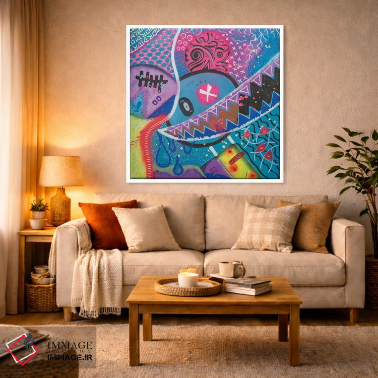 تابلو دکوراتیو رستاخیز آتلانتیک اثر نوا لاتار - D2W