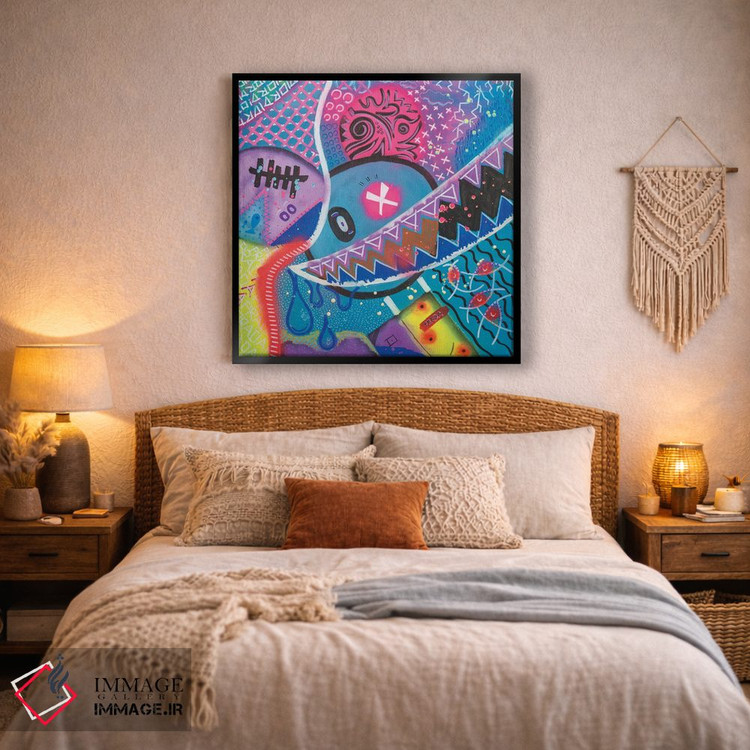 تابلو دکوراتیو رستاخیز آتلانتیک اثر نوا لاتار - D4B