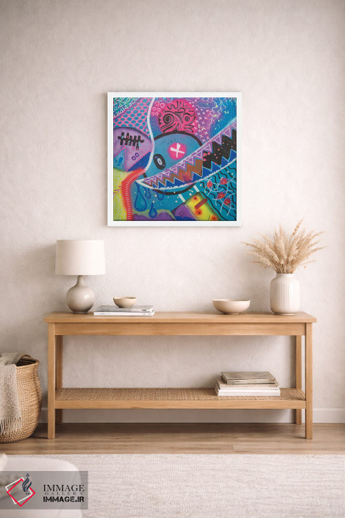 تابلو دکوراتیو رستاخیز آتلانتیک اثر نوا لاتار - D3W